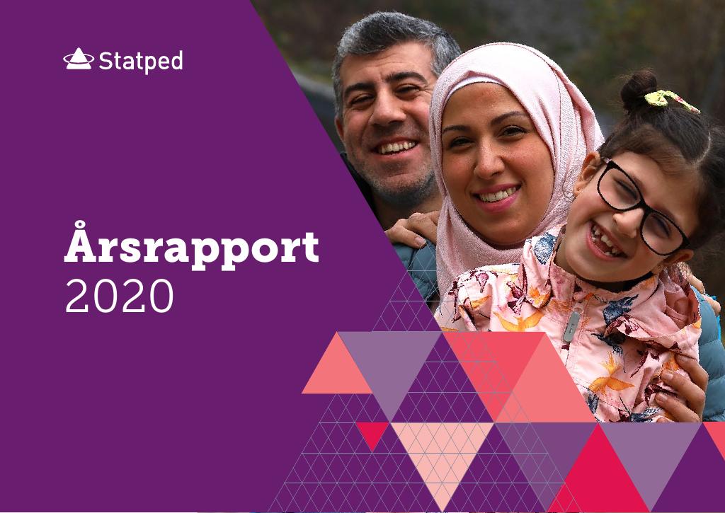 Forsiden av dokumentet Årsrapport Statped 2020