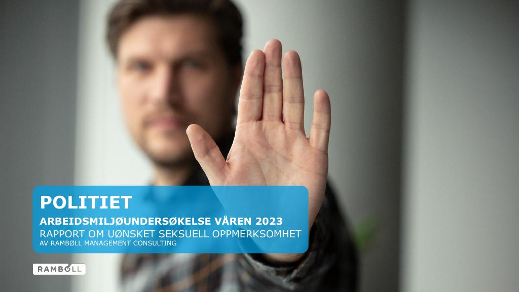 Forsiden av dokumentet Arbeidsmiljøundersøkelse 2023