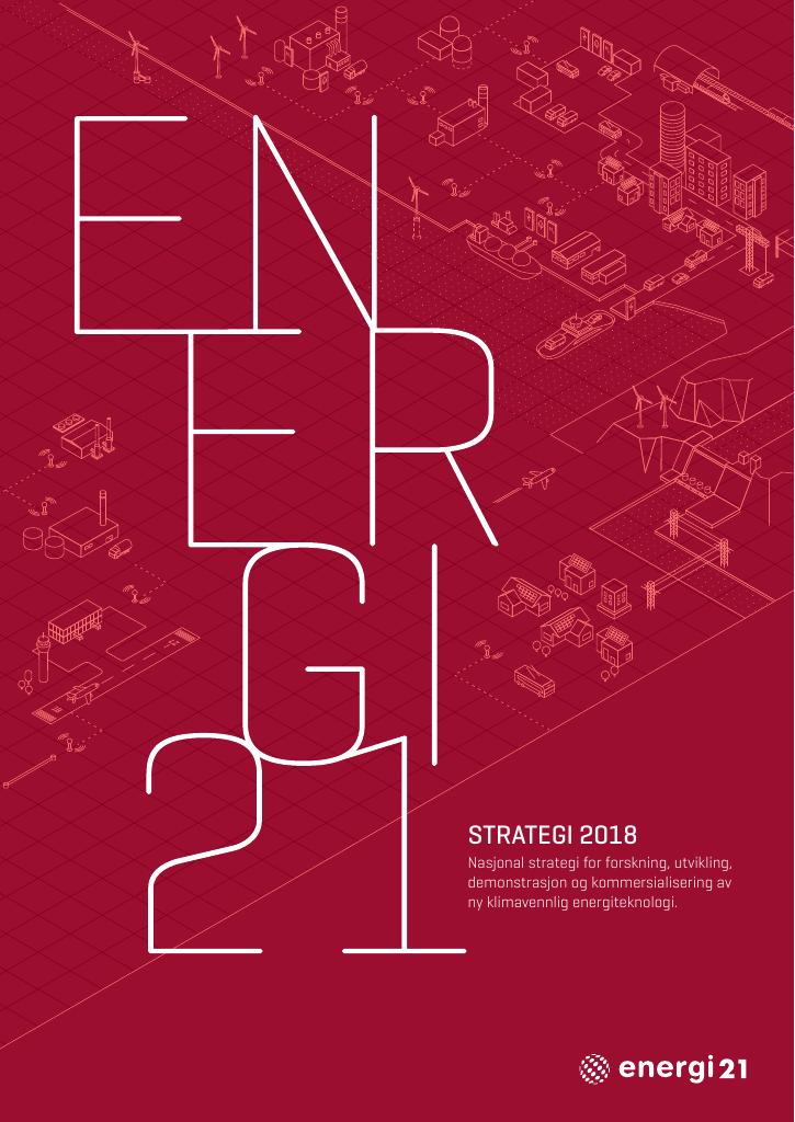 Forsiden av dokumentet Energi21 - 2018