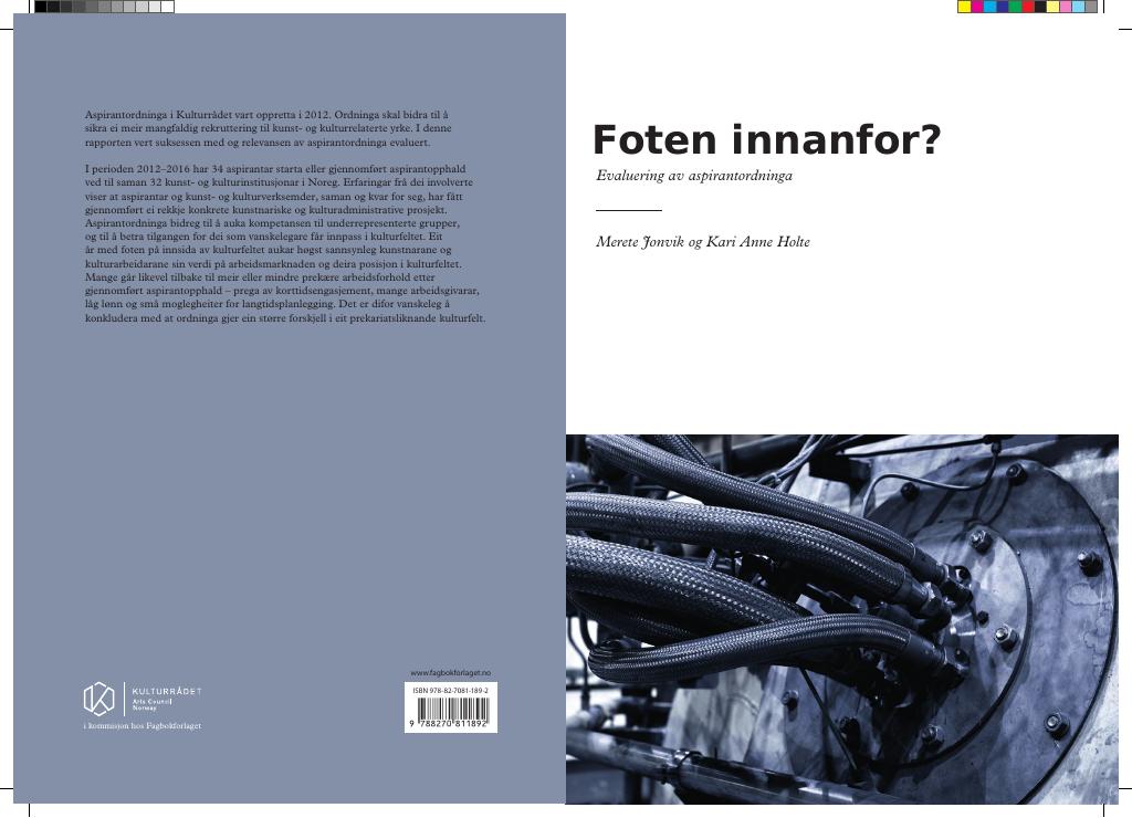 Forsiden av dokumentet Foten innanfor?