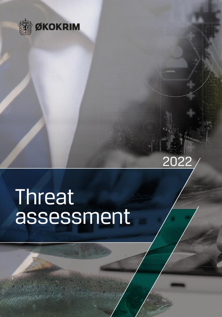 Forsiden av dokumentet Threat assessment 2022