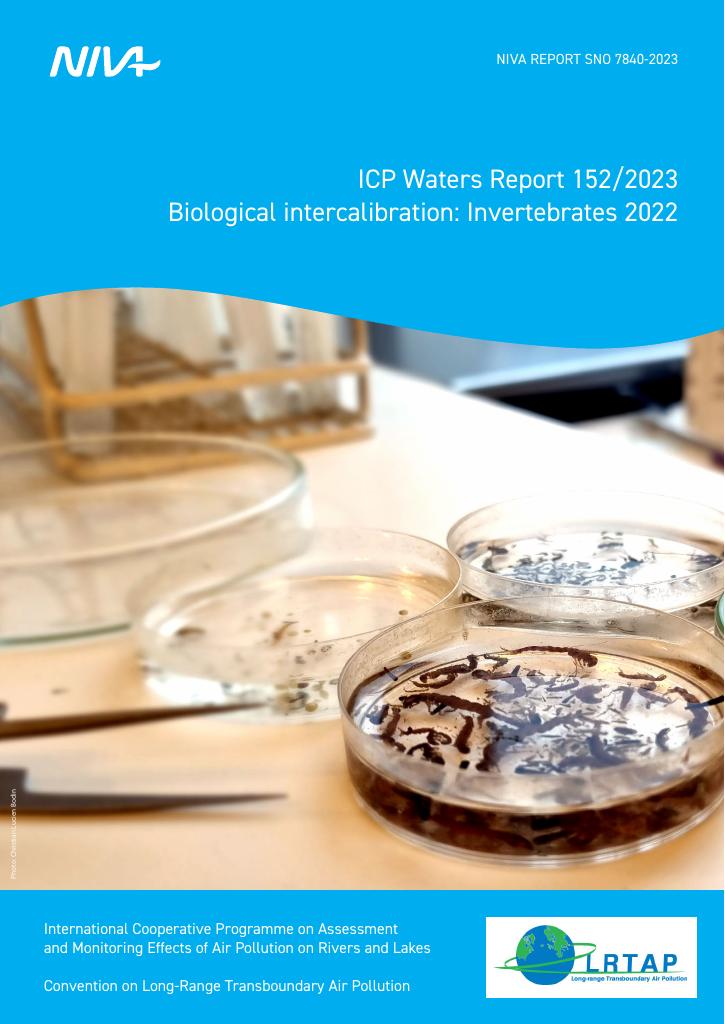 Forsiden av dokumentet Biological intercalibration: Invertebrates 2022