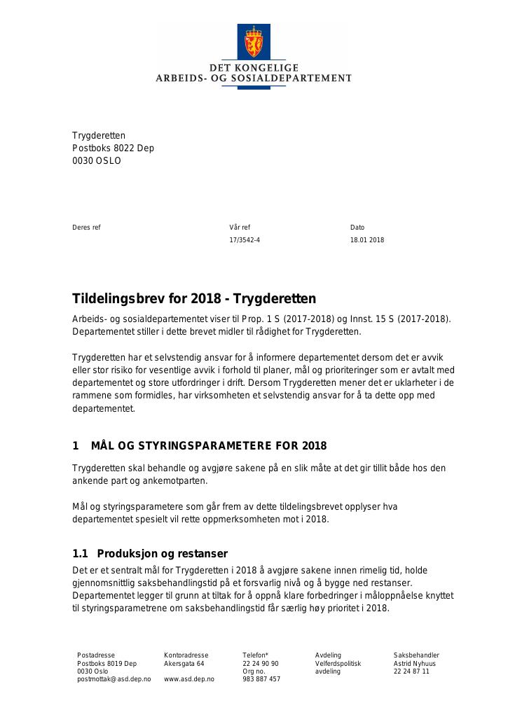 Tildelingsbrev (PDF) - Kudos