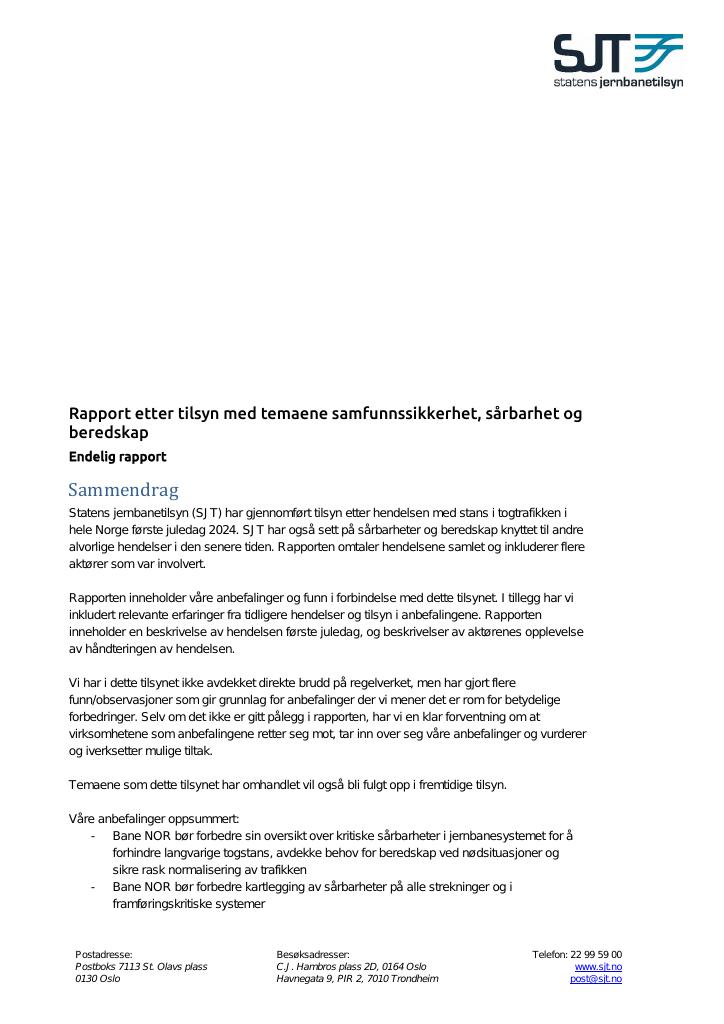 Document front page