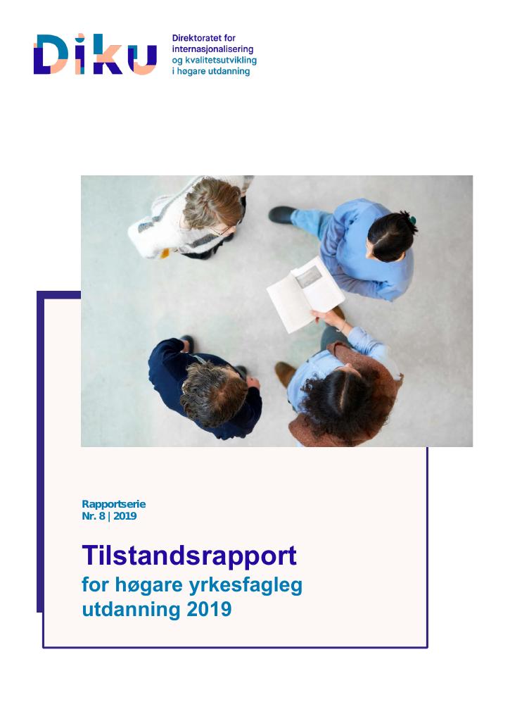 Forsiden av dokumentet Tilstandsrapport