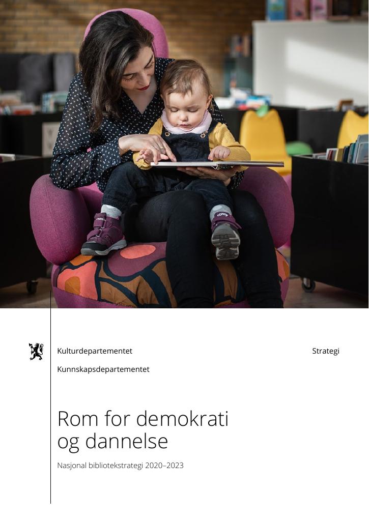 Forsiden av dokumentet Rom for demokrati og dannelse