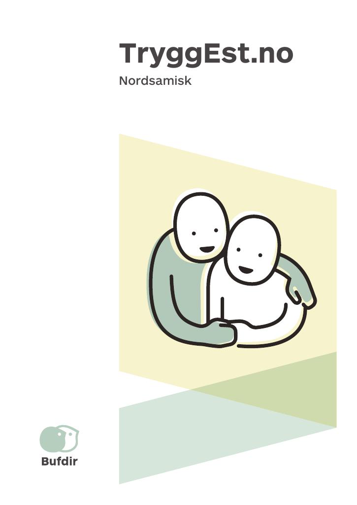 Forsiden av dokumentet TryggEst.no Nordsamisk
