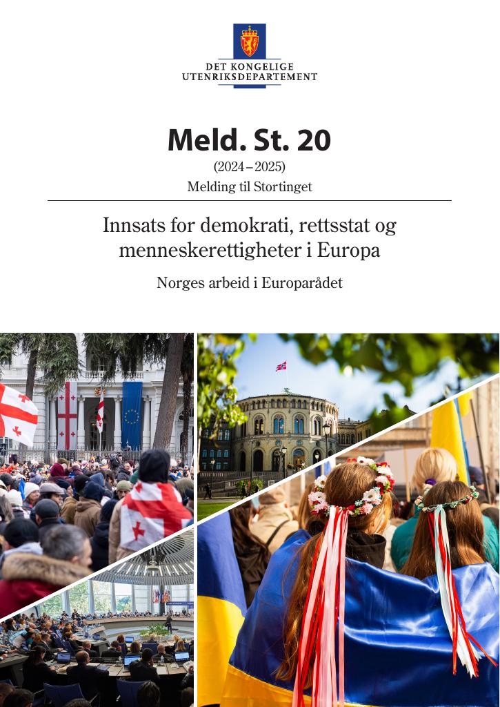 Forsiden av dokumentet Meld. St. 20 (2024–2025)