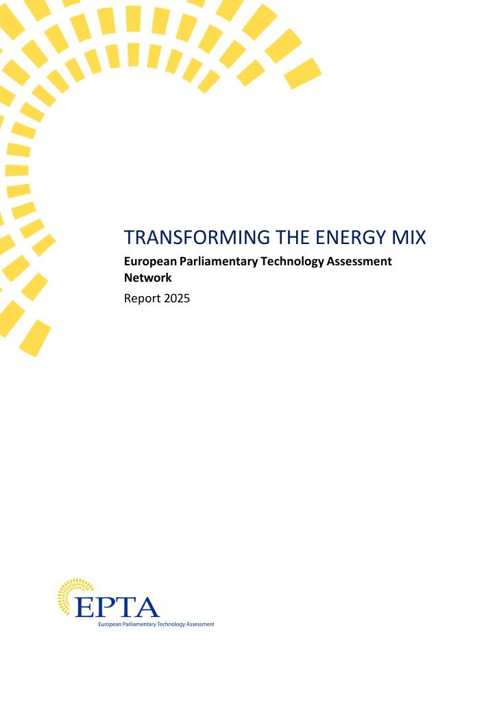 Forsiden av dokumentet Transforming the Energy Mix