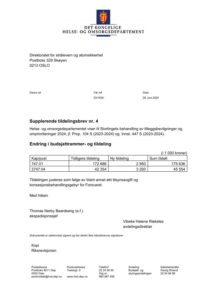 Forsiden av dokumentet supplerende 4 2024