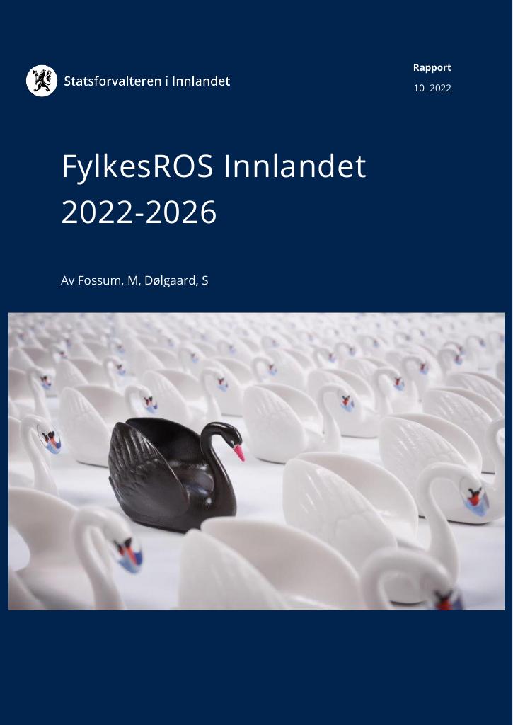 Forsiden av dokumentet FylkesRos Innlandet 2022-2026