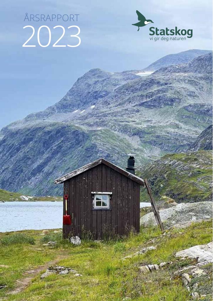 Forsiden av dokumentet Årsrapport Statskog SF 2023