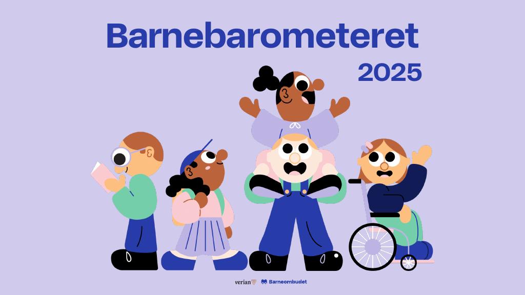 Forsiden av dokumentet Barnebarometeret