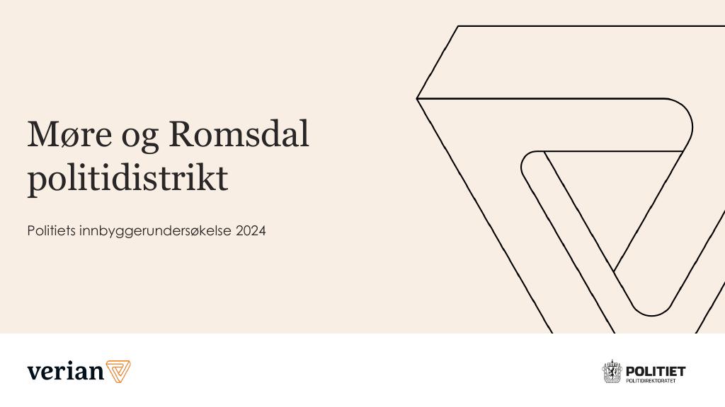 Forsiden av dokumentet Møre og Romsdal innbyggerundersøkelsen 2024