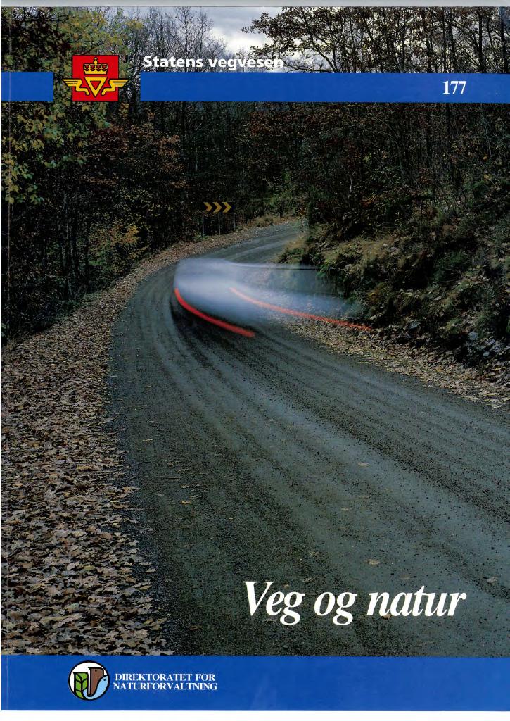 Forsiden av dokumentet Veg og natur : [Håndbok 177]