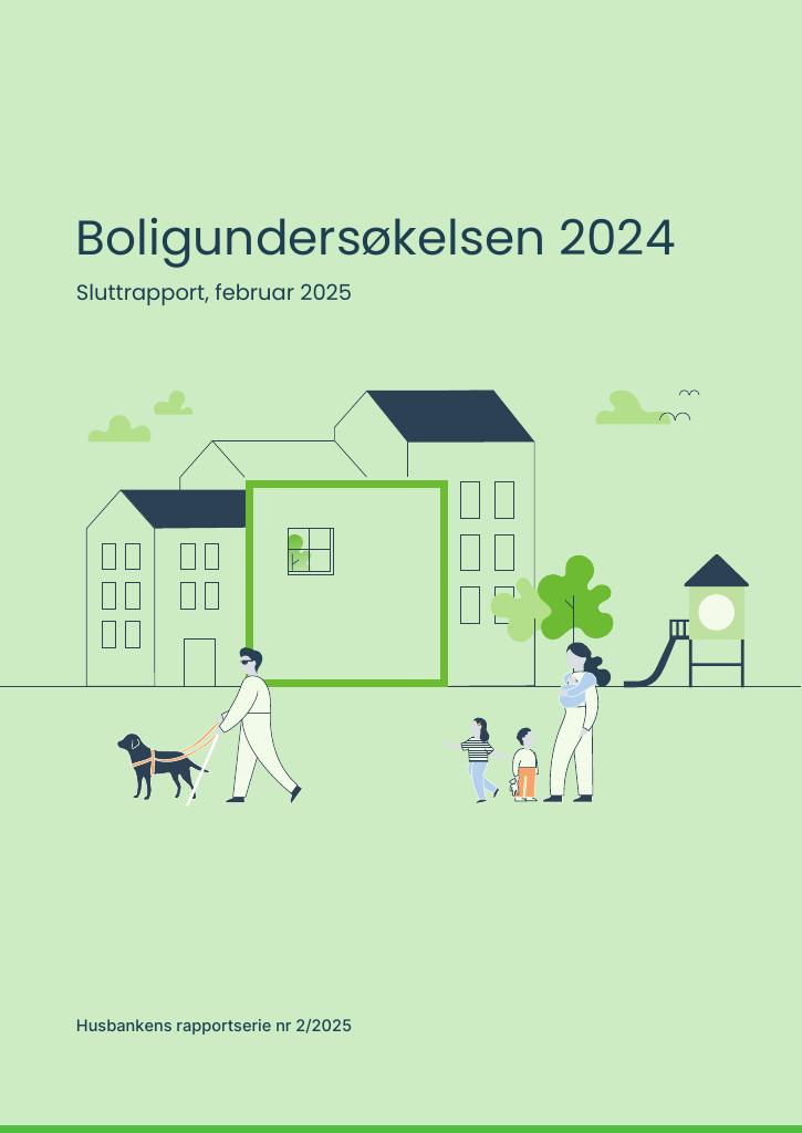 Forsiden av dokumentet Boligundersøkelsen 2024