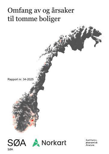 Forsiden av dokumentet Omfang av og årsaker til tomme boliger