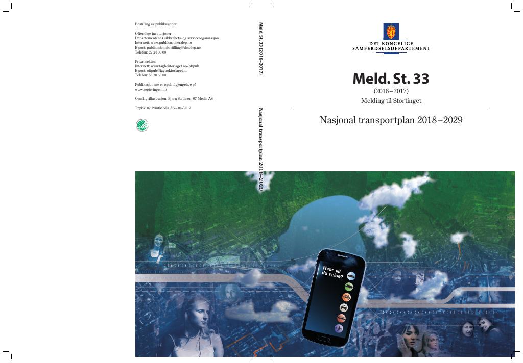 Forsiden av dokumentet Meld. St. 33 (2016–2017)