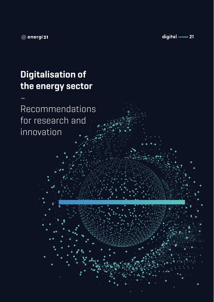 Forsiden av dokumentet Digitalisation of the energy sector