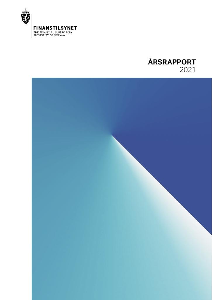 Forsiden av dokumentet Årsrapport Finanstilsynet 2021