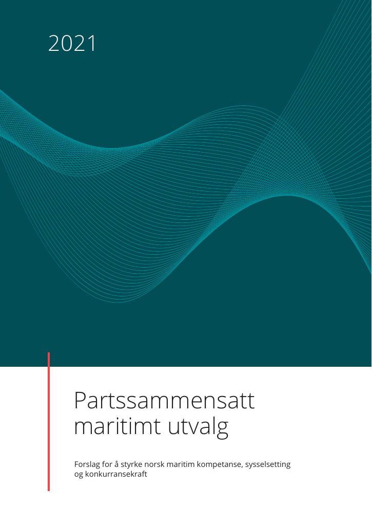 Forsiden av dokumentet Partssammensatt maritimt utvalg