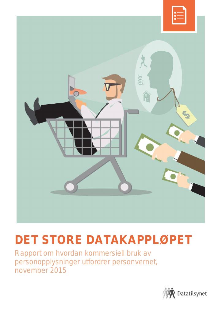 Forsiden av dokumentet Det store datakappløpet