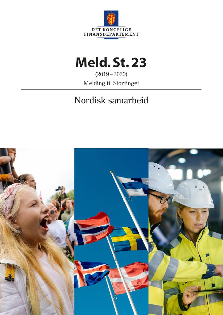 Forsiden av dokumentet Meld. St. 23 (2019–2020)
