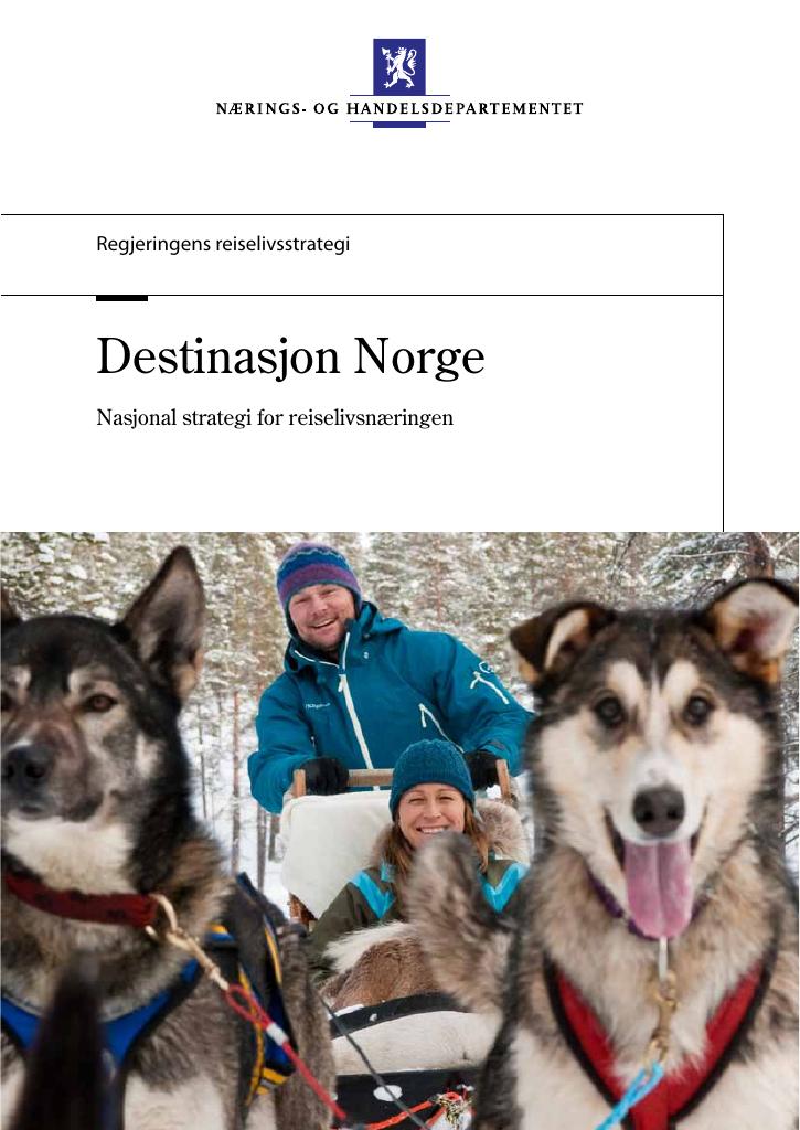 Forsiden av dokumentet Destinasjon Norge