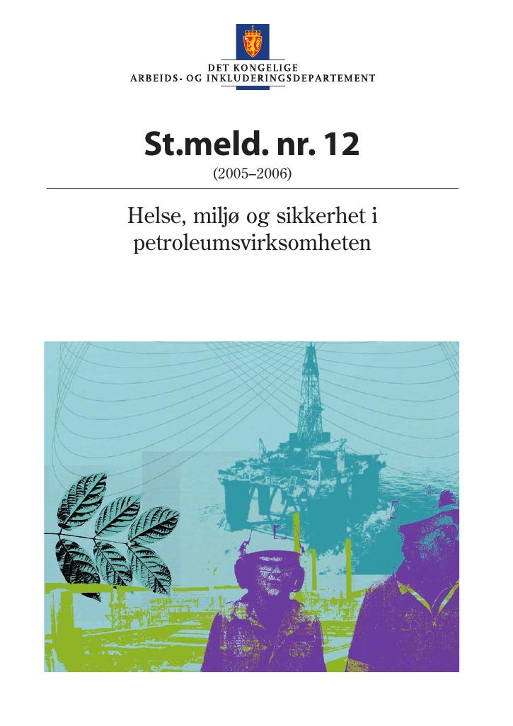 Forsiden av dokumentet St.meld. nr. 12 (2005-2006)