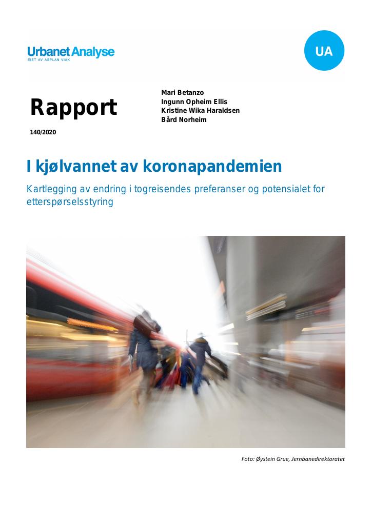 Forsiden av dokumentet I kjølvannet av koronapandemien
