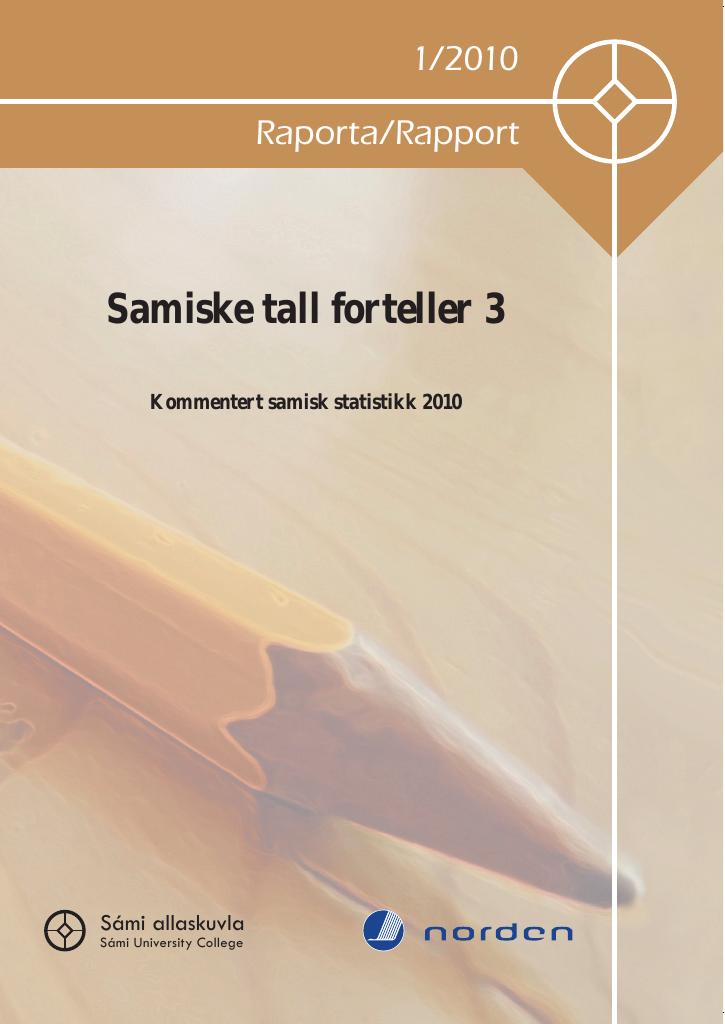 Forsiden av dokumentet Samiske tall forteller 3