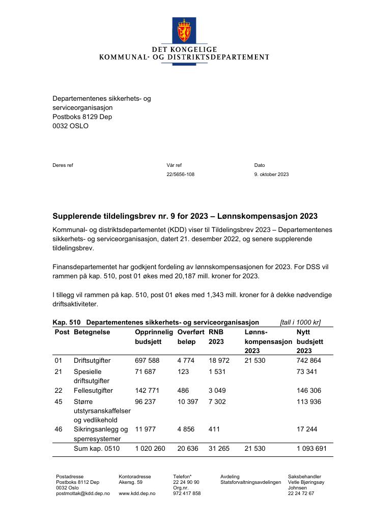 Forsiden av dokumentet Tillegg 9.pdf 2024