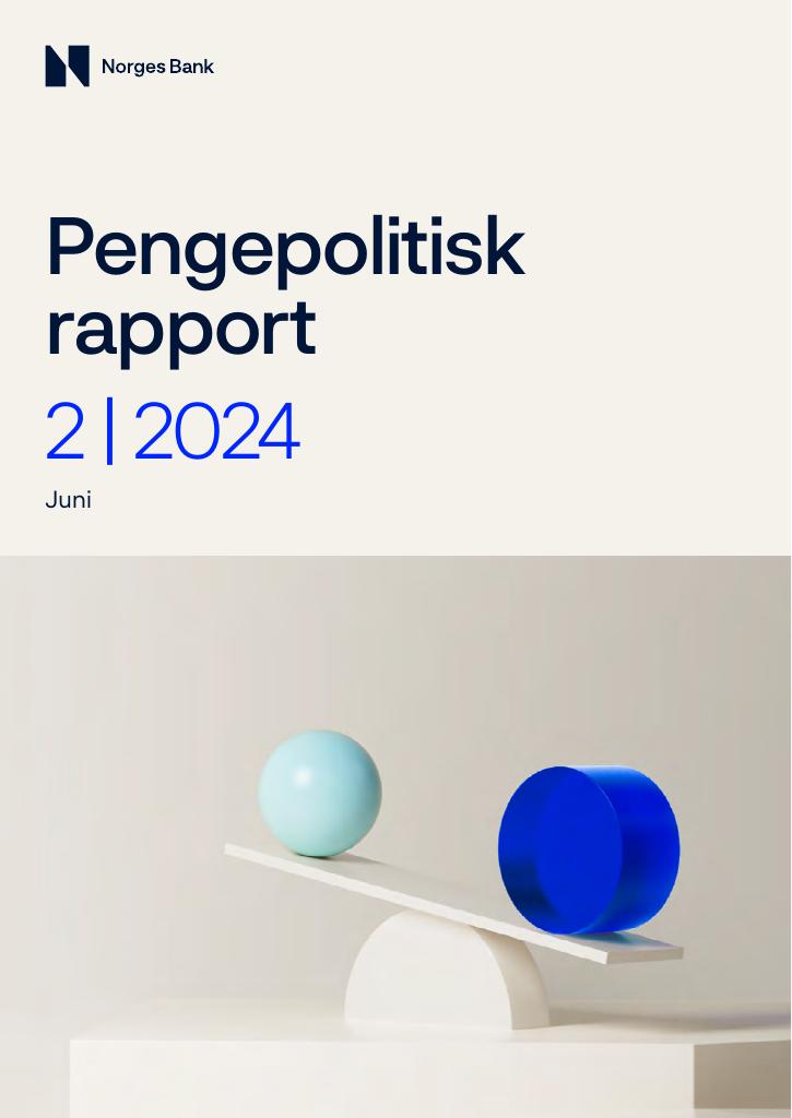 Forsiden av dokumentet Pengepolitisk rapport 2 | 2024