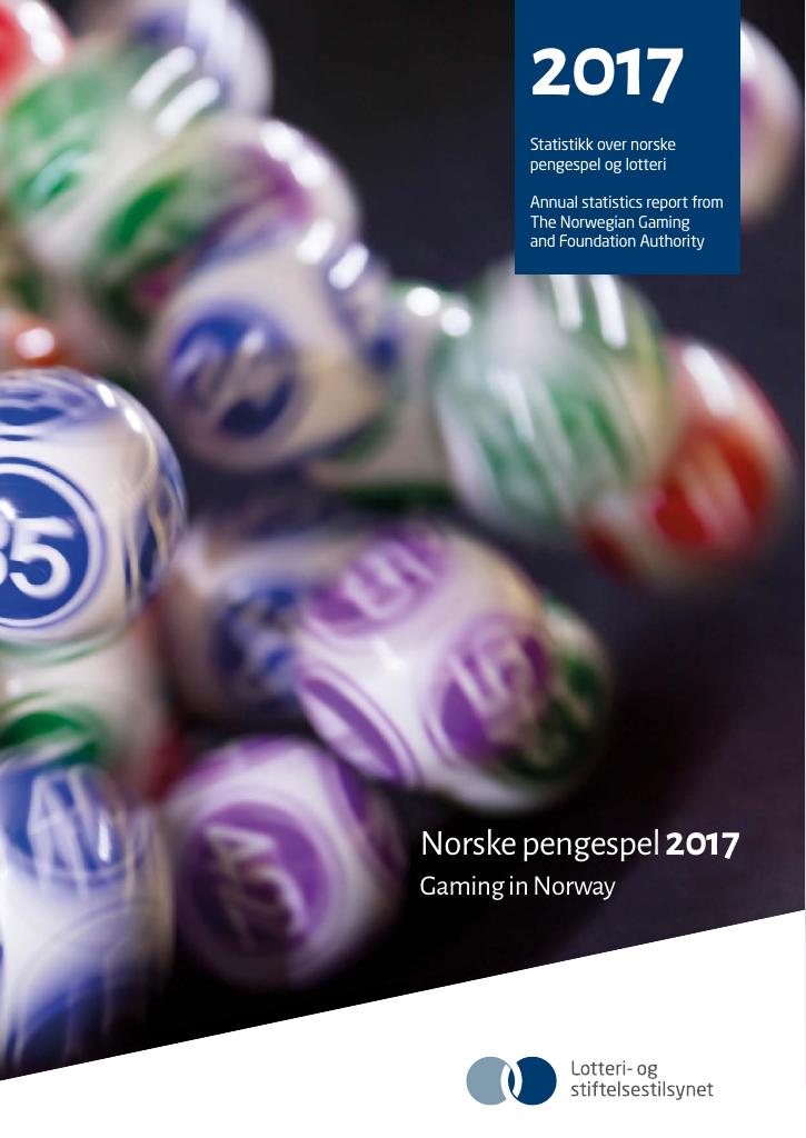 Forsiden av dokumentet Norske pengespel 2017