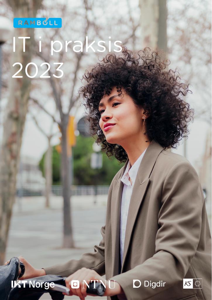 Forsiden av dokumentet IT i praksis 2023