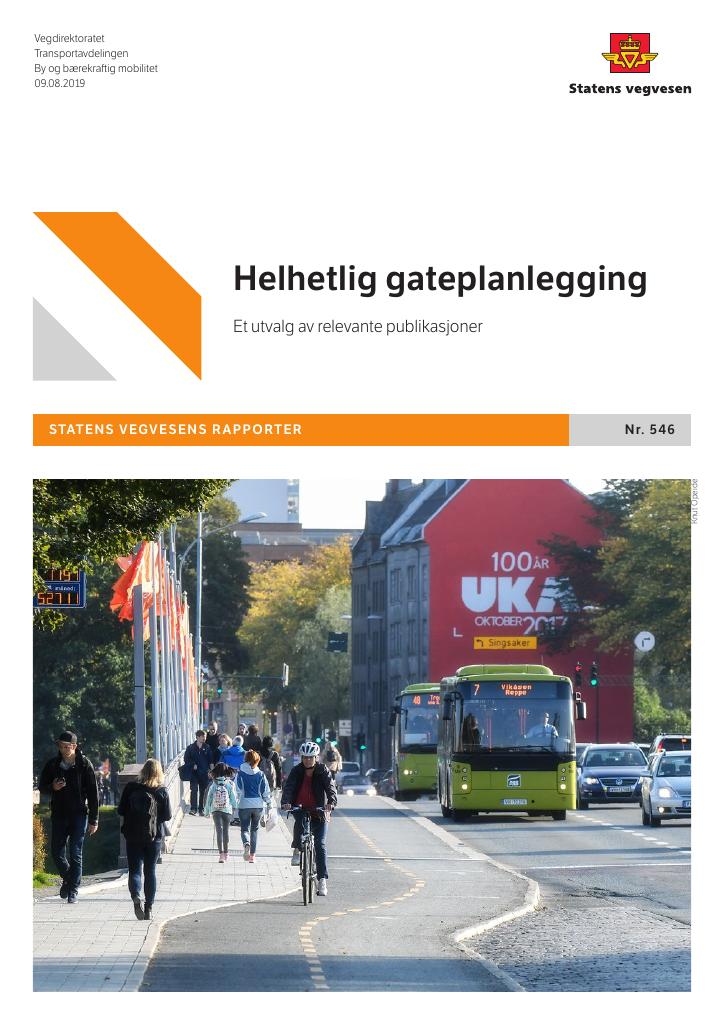 Forsiden av dokumentet Helhetlig gateplanlegging