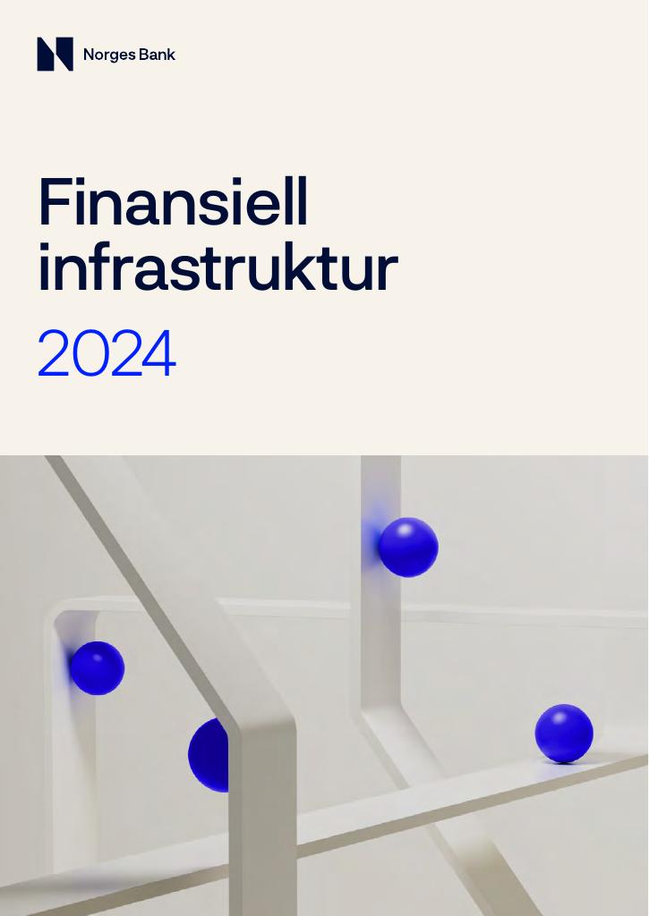 Forsiden av dokumentet Finansiell infrastruktur 2024