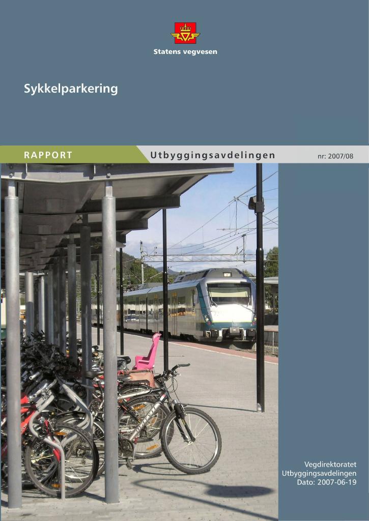 Forsiden av dokumentet Sykkelparkering