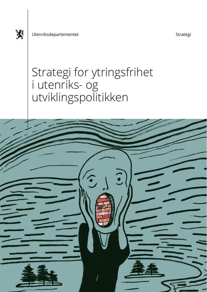 Strategi For Ytringsfrihet I Utenriks- Og Utviklingspolitikken - Kudos