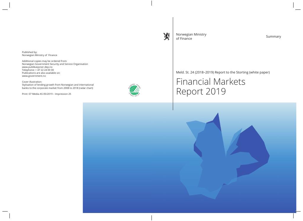 Forsiden av dokumentet Meld. St. 24 (2018–2019)