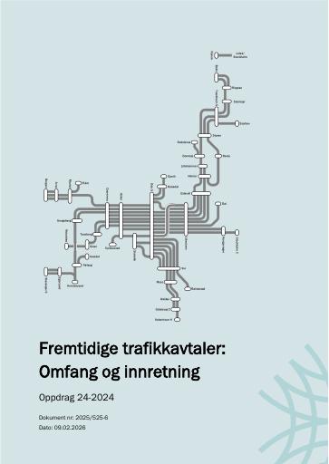 Forsiden av dokumentet Fremtidige trafikkavtaler