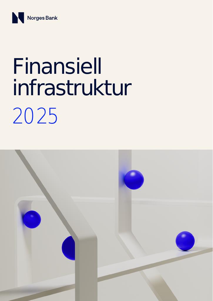 Forsiden av dokumentet Finansiell infrastruktur 2025