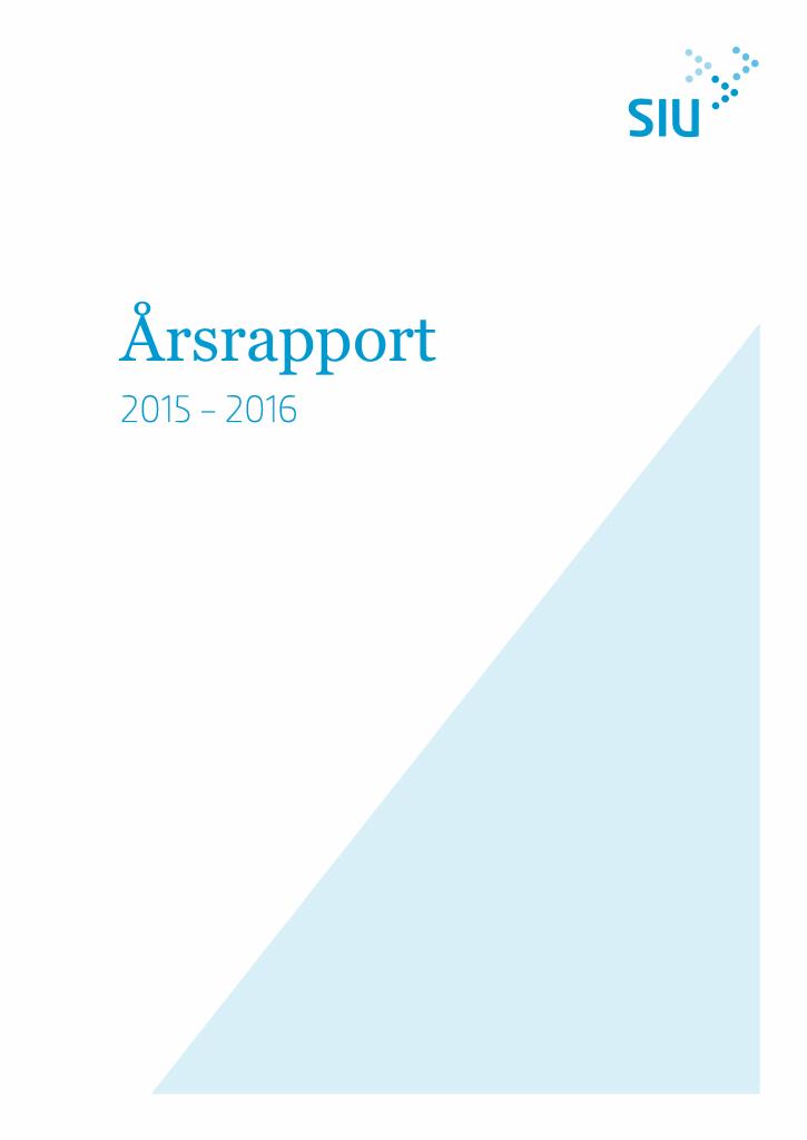 Forsiden av dokumentet Årsrapport Senter for internasjonalisering av utdanning 2015