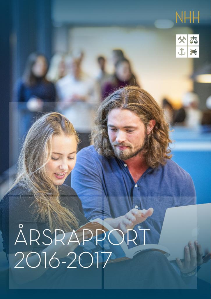 Forsiden av dokumentet Årsrapport Norges handelshøyskole 2016