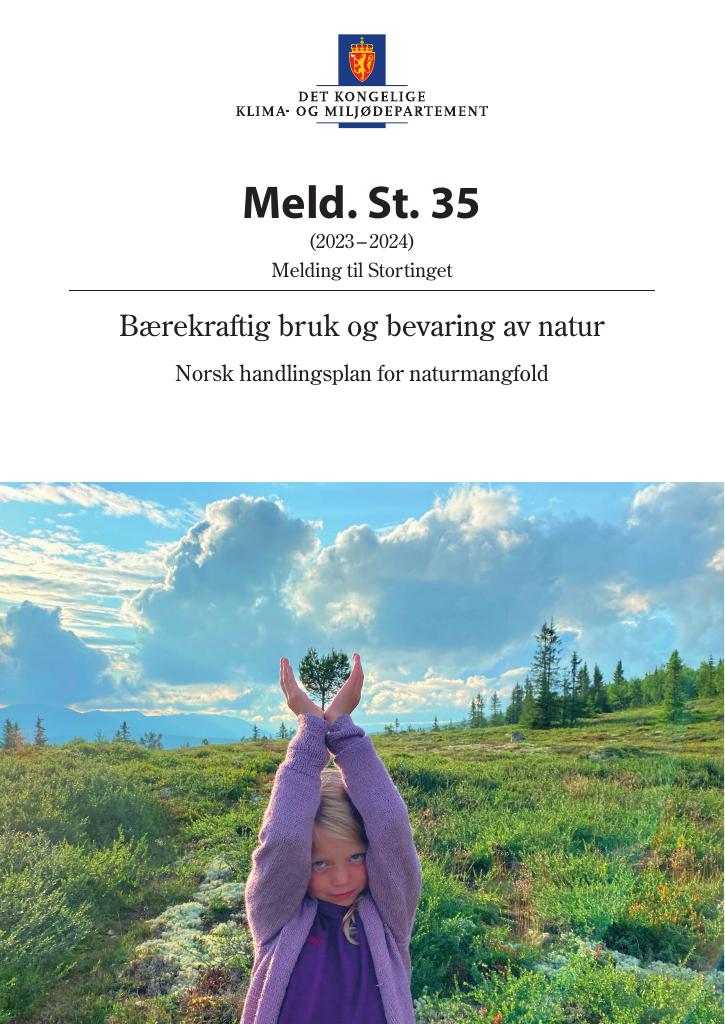 Forsiden av dokumentet Meld. St. 35 (2023–2024)