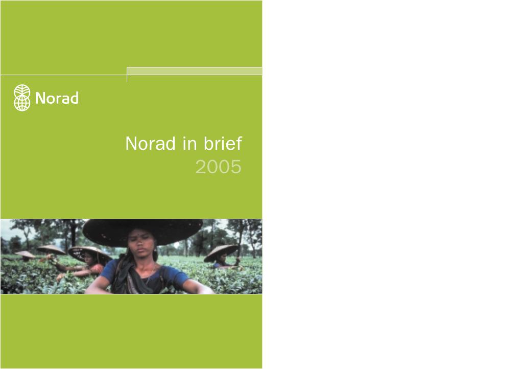 Forsiden av dokumentet Norad in brief 2005