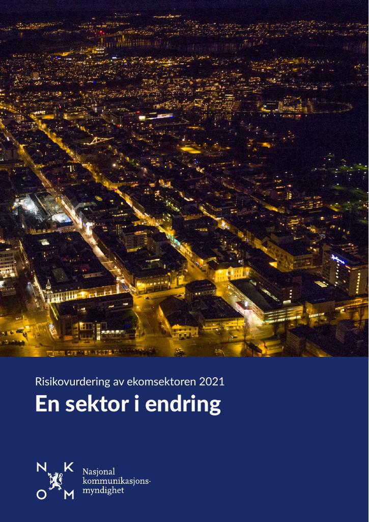 Forsiden av dokumentet En sektor i endring
