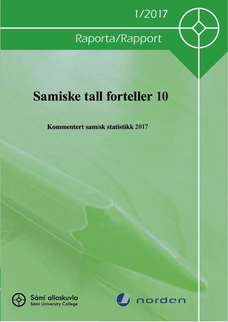 Forsiden av dokumentet Samiske tall forteller 10