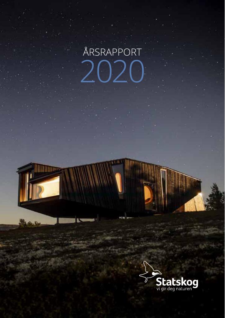 Forsiden av dokumentet Årsrapport Statskog 2020