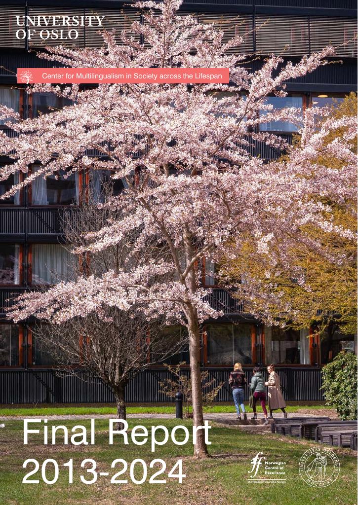 Forsiden av dokumentet Final Report 2013-2024